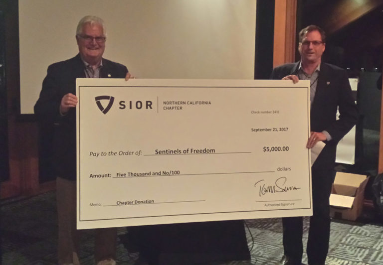 SIOR Fall Dinner Includes Donation to Veterans Group SIOR Northern
